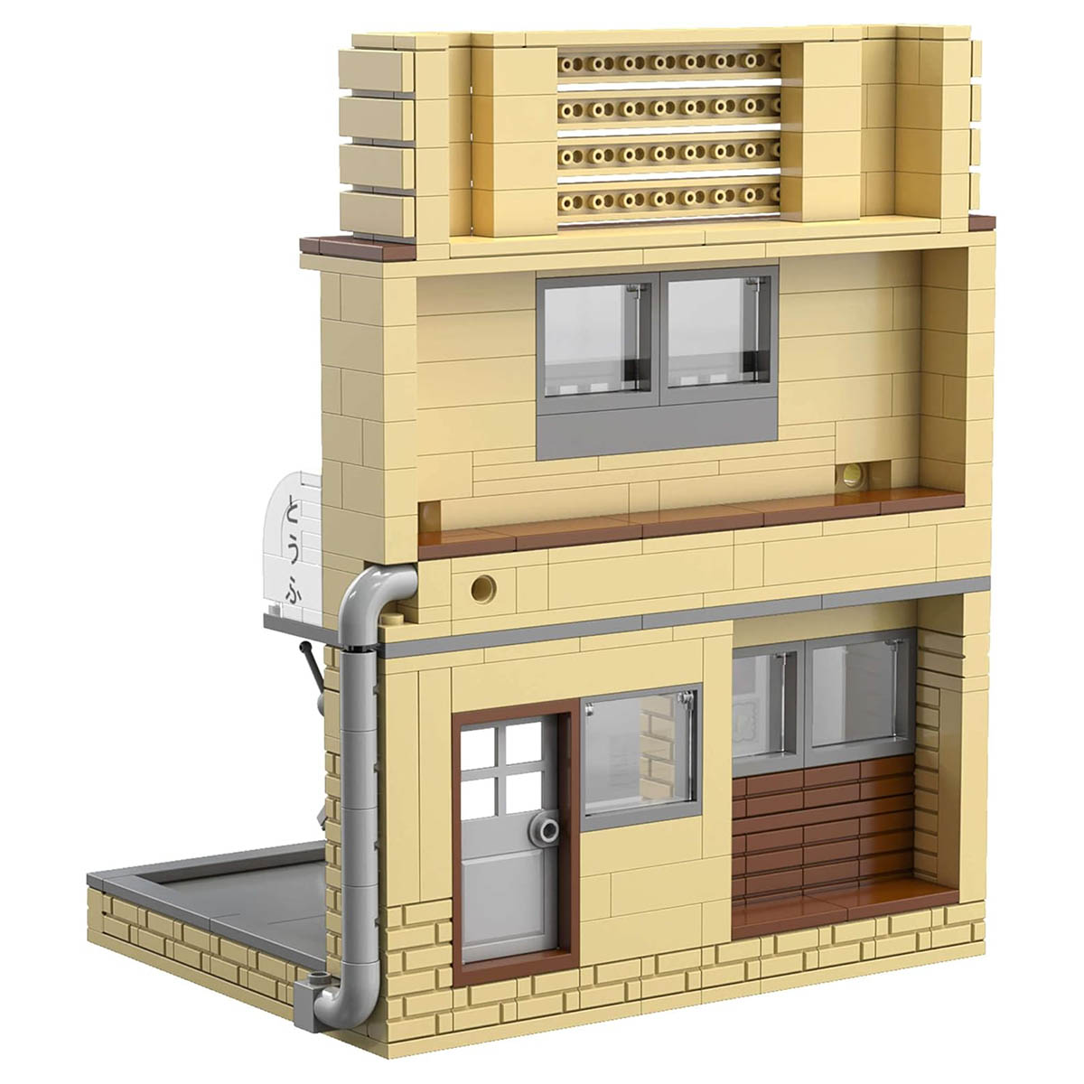 CaDA Bricks Initial D Tofu Shop Building Set