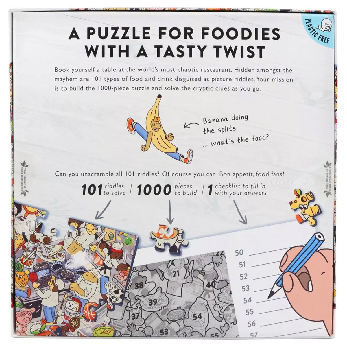 Puzzle - Chaos in the Kitchen 1000 Piece Puzzle
