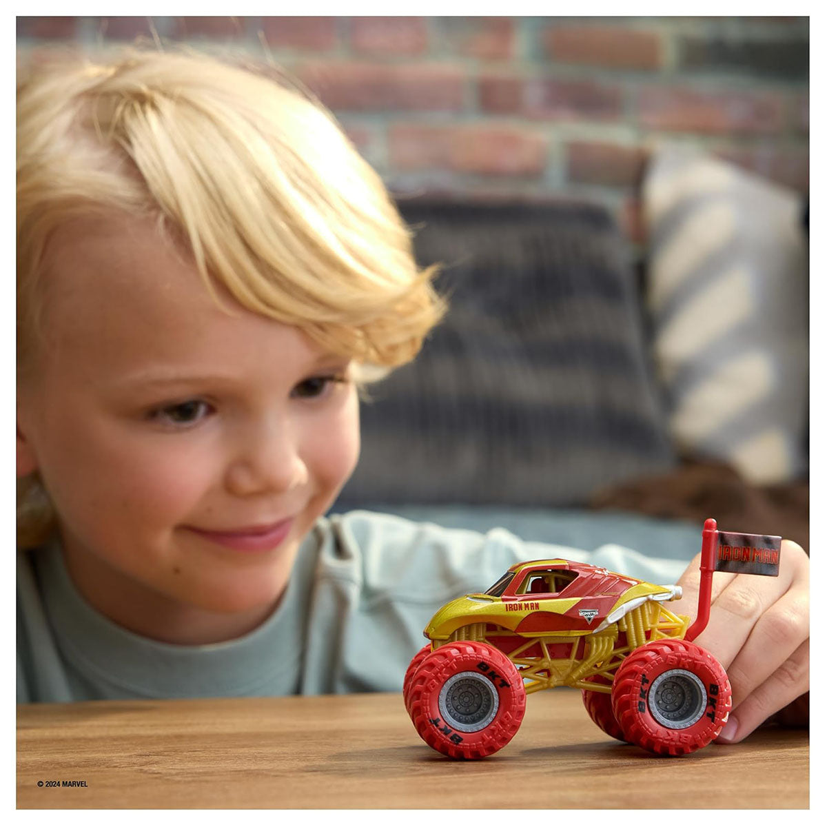 Monster Jam 1:64 Series 4 Marvel Iron Man