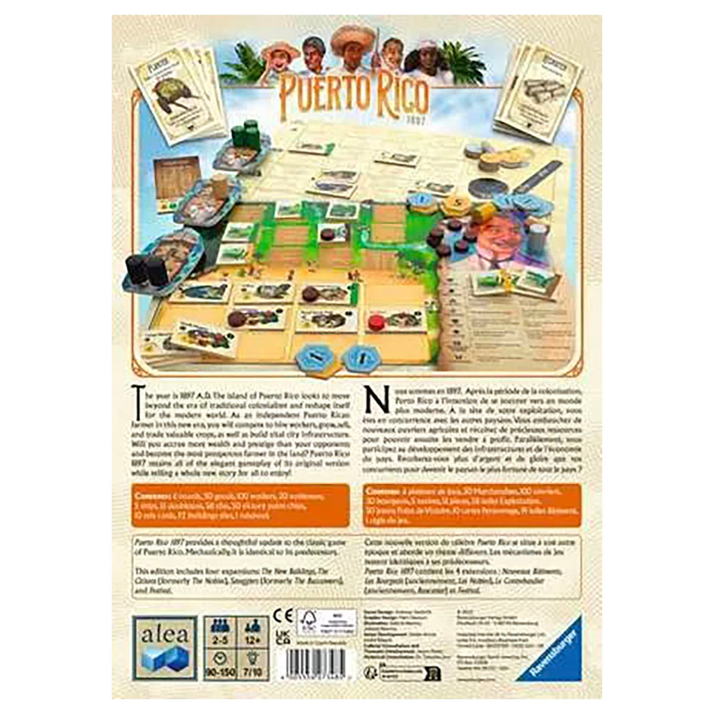Puerto Rico 1897 Board Game