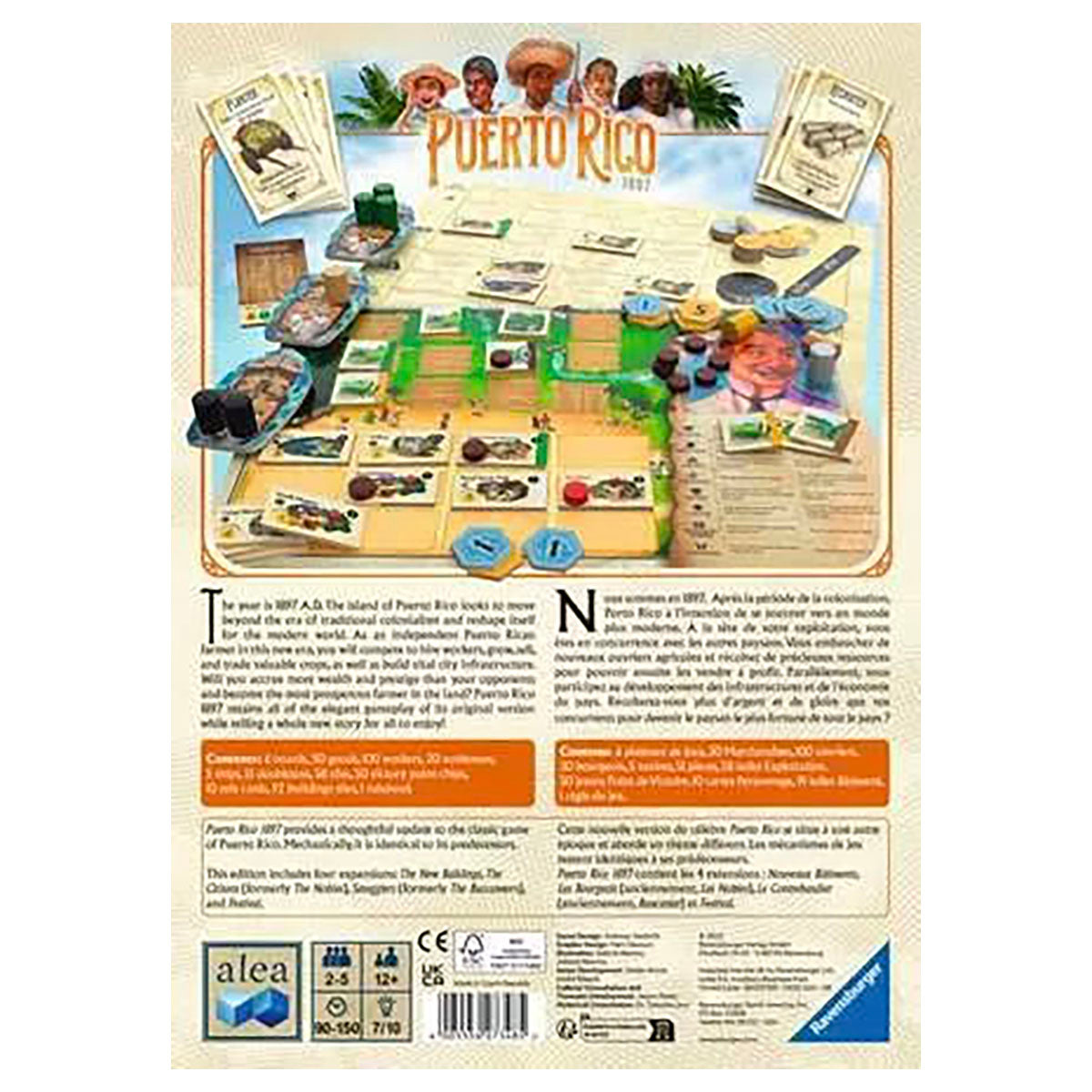 Puerto Rico 1897 Board Game