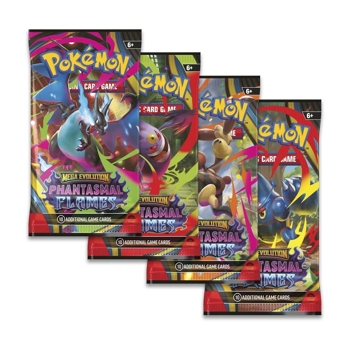 Pokemon TCG: Mega Evolution Phantasmal Flames Booster Box (36 Booster Packs)