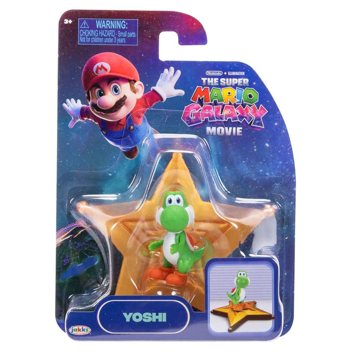 Yoshi Mini Figure With Star Launcher