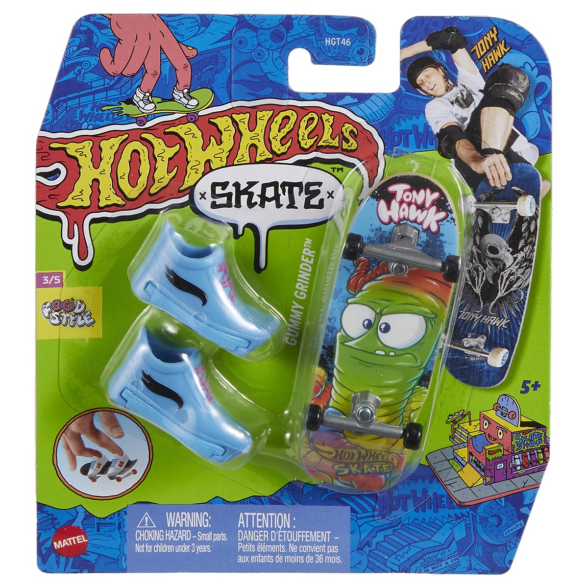 Gummy Grinder Hot Wheels Skate Fingerboard (Food Style 3/5)
