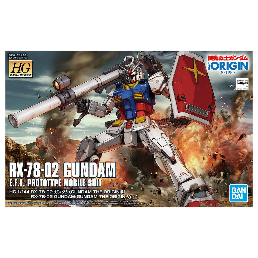 RX-78-02 Gundam E.F.F Prototype Mobile Suit Model Kit