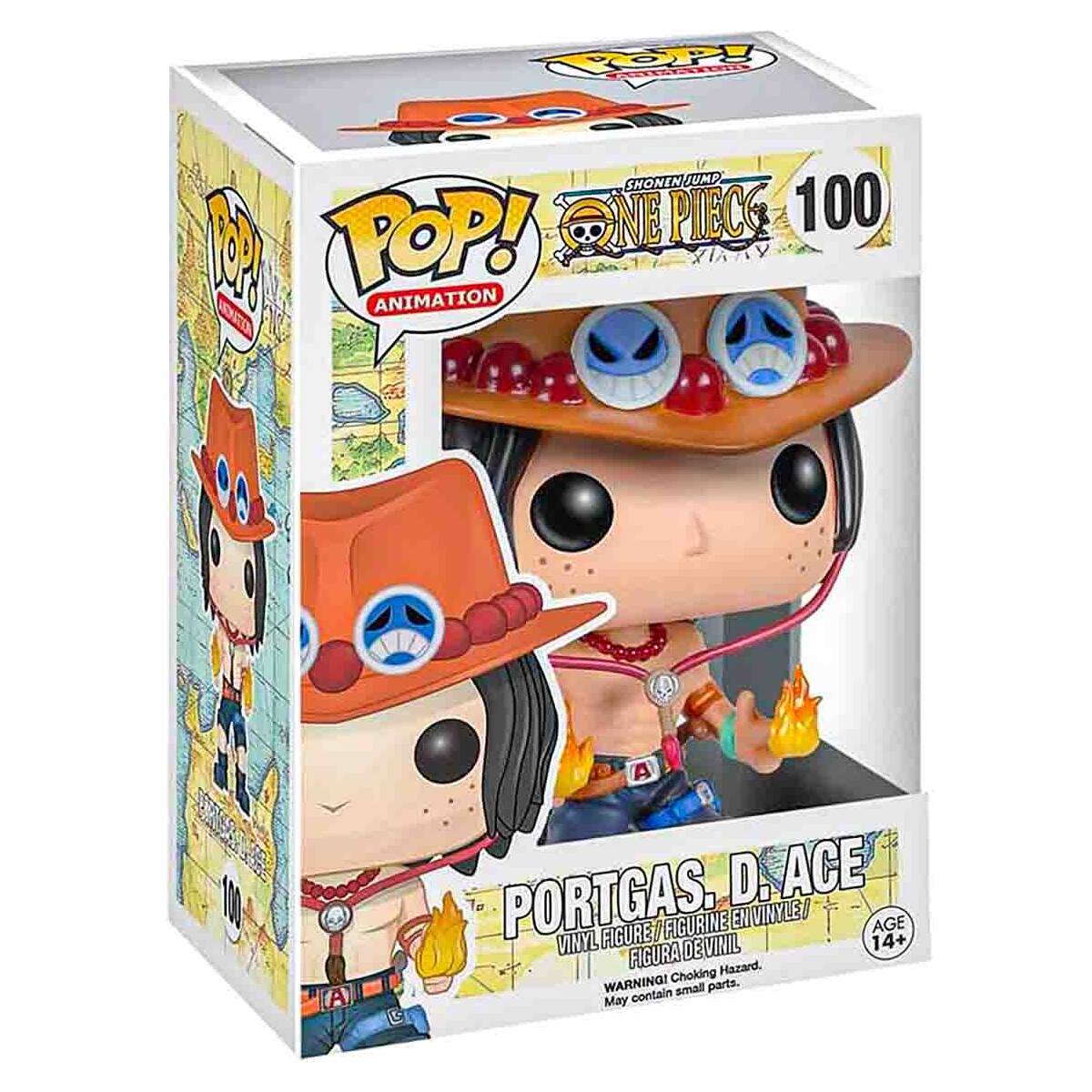 Funko Pop! Animation: One Piece: Portgas. D. Ace Vinyl Figure #100