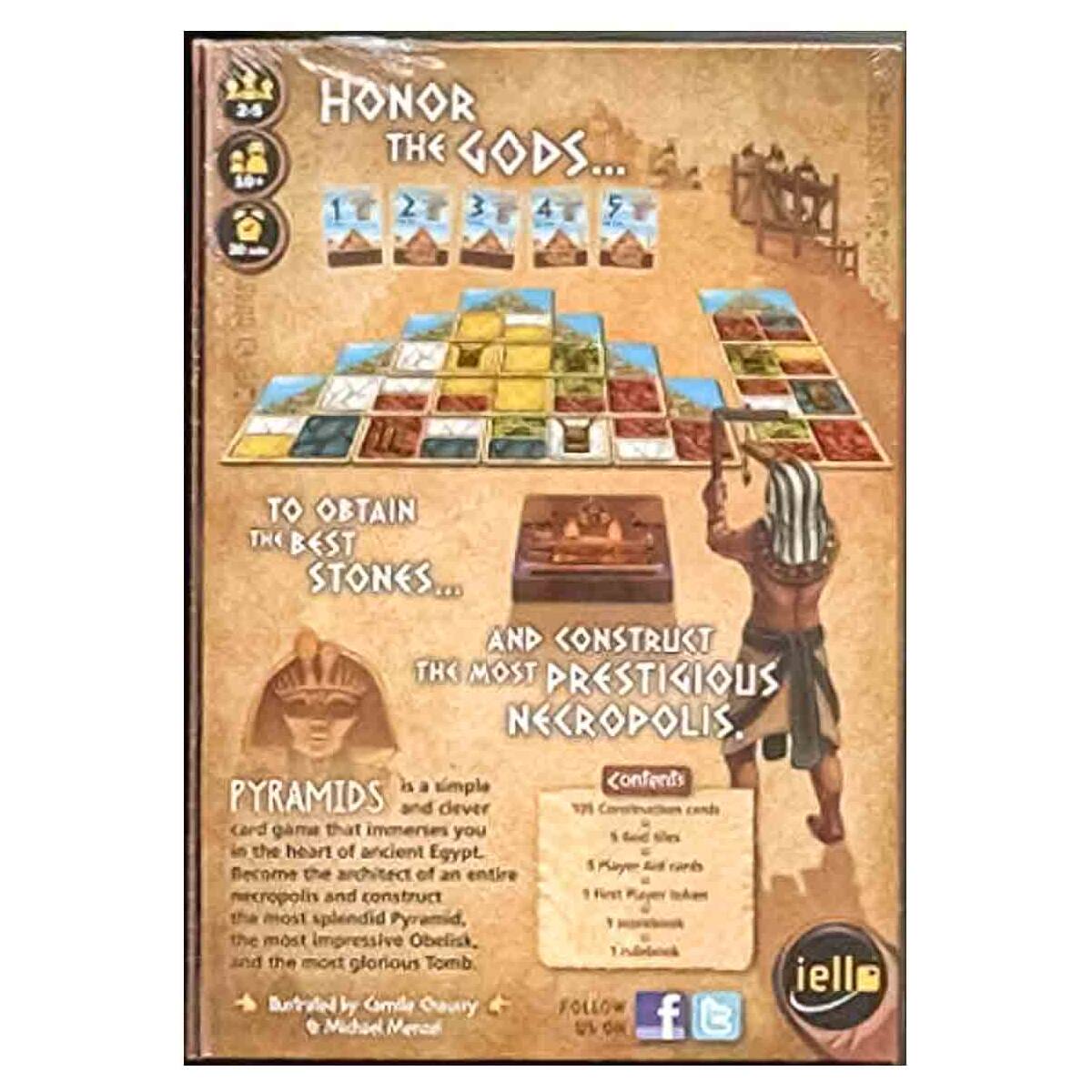 Pyramids - Ancient Egyptian Themed Card Game for 2-5 Players