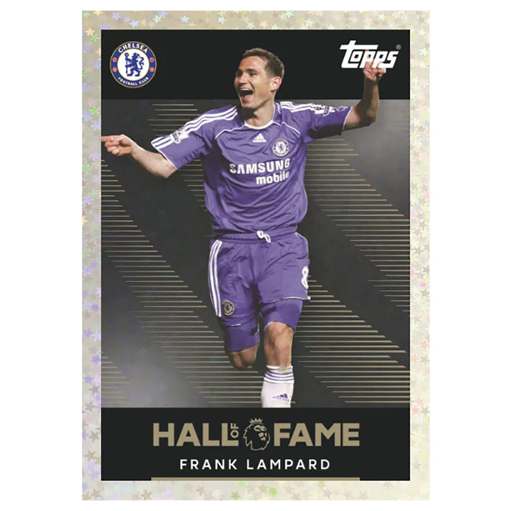 Topps football sticker packs included in starter pack