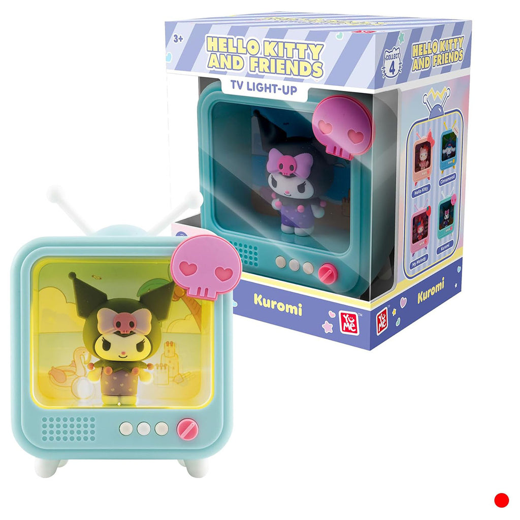Hello Kitty And Friends Bedside Light Tv Series Kuromi Figure