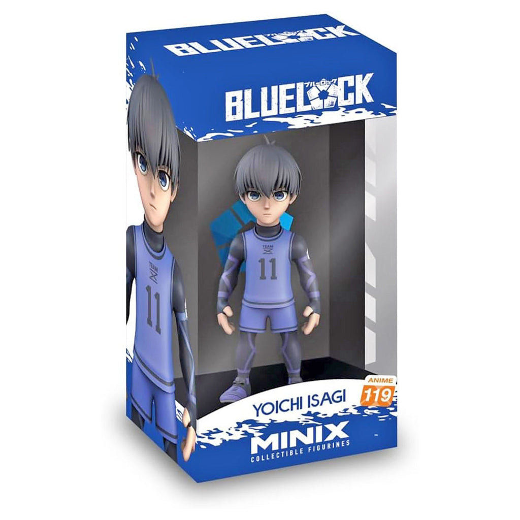 Minix Blue Lock Yoichi Isagi Collectible 12cm Figurine.