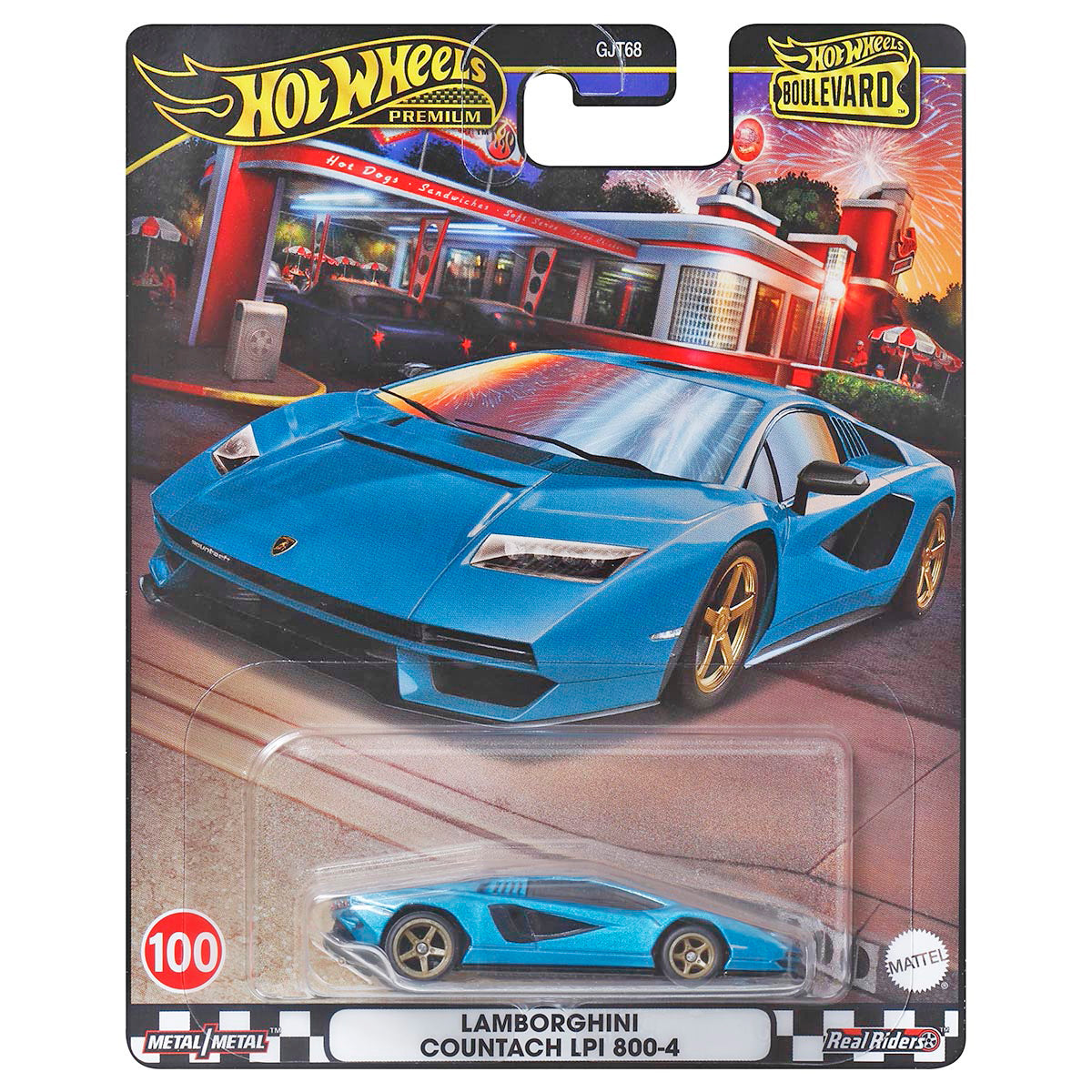 Hot Wheels Boulevard 2024: Lamborghini Countach LPI 800-4 #100