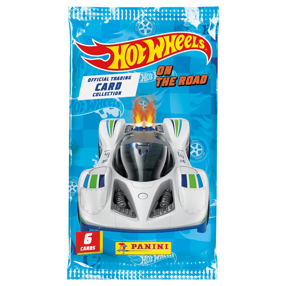 Panini Hot Wheels On The Road Trading Card Collection Booster Pack