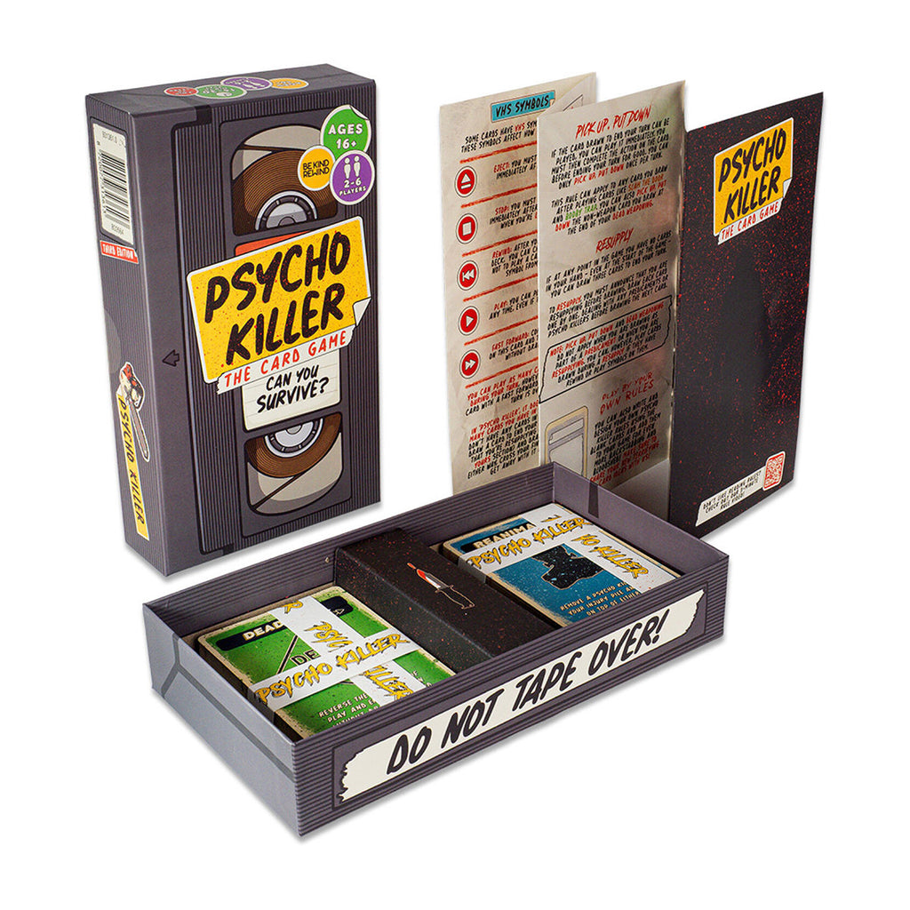 Psycho Killer A Card Game For Psychos