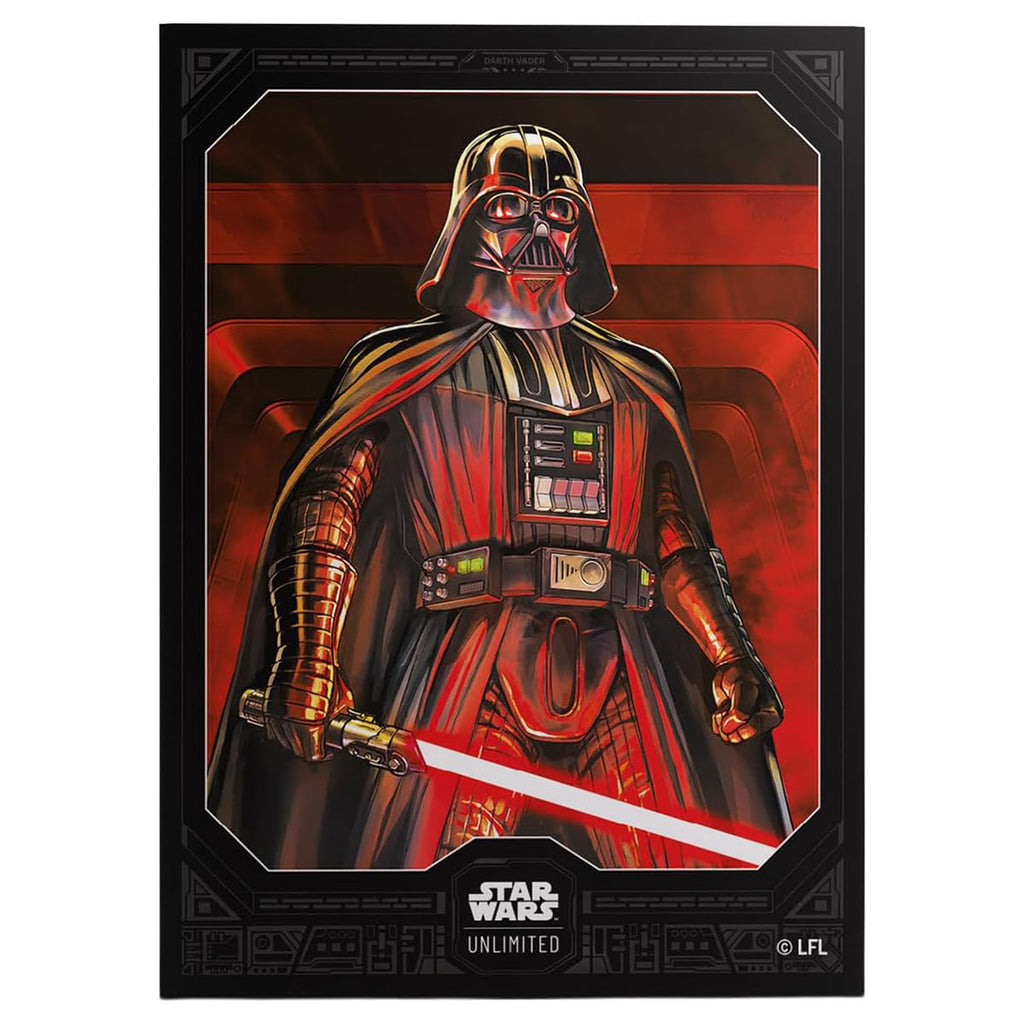 Gamegenic Star Wars: Unlimited: Darth Vader Unstoppable Premium Art Sleeves