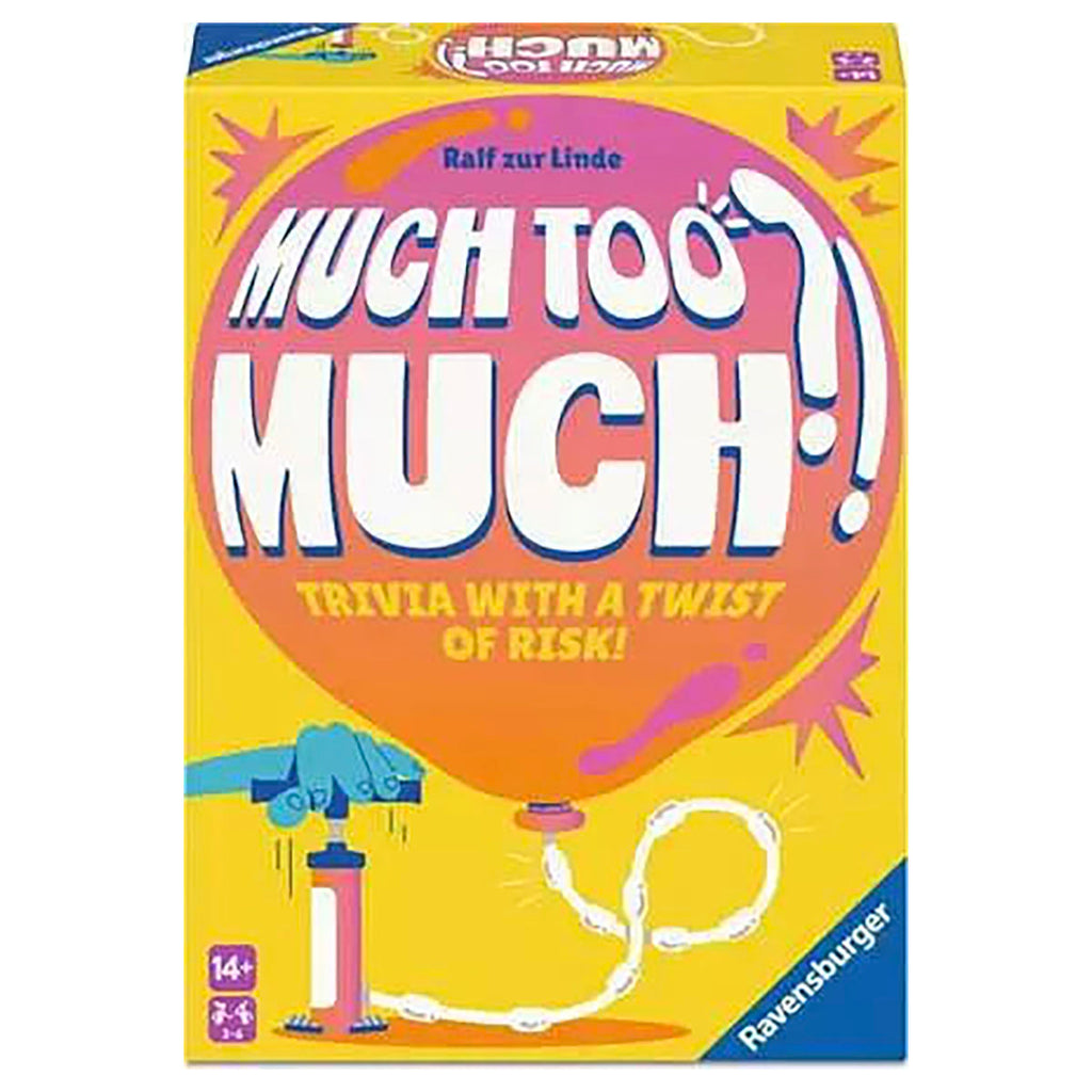 Much too much party game box