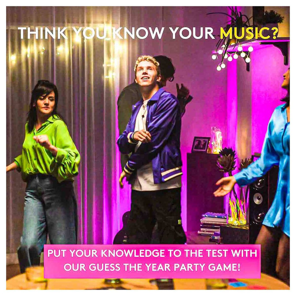 Hitster party game 2 to 10 players music challenge