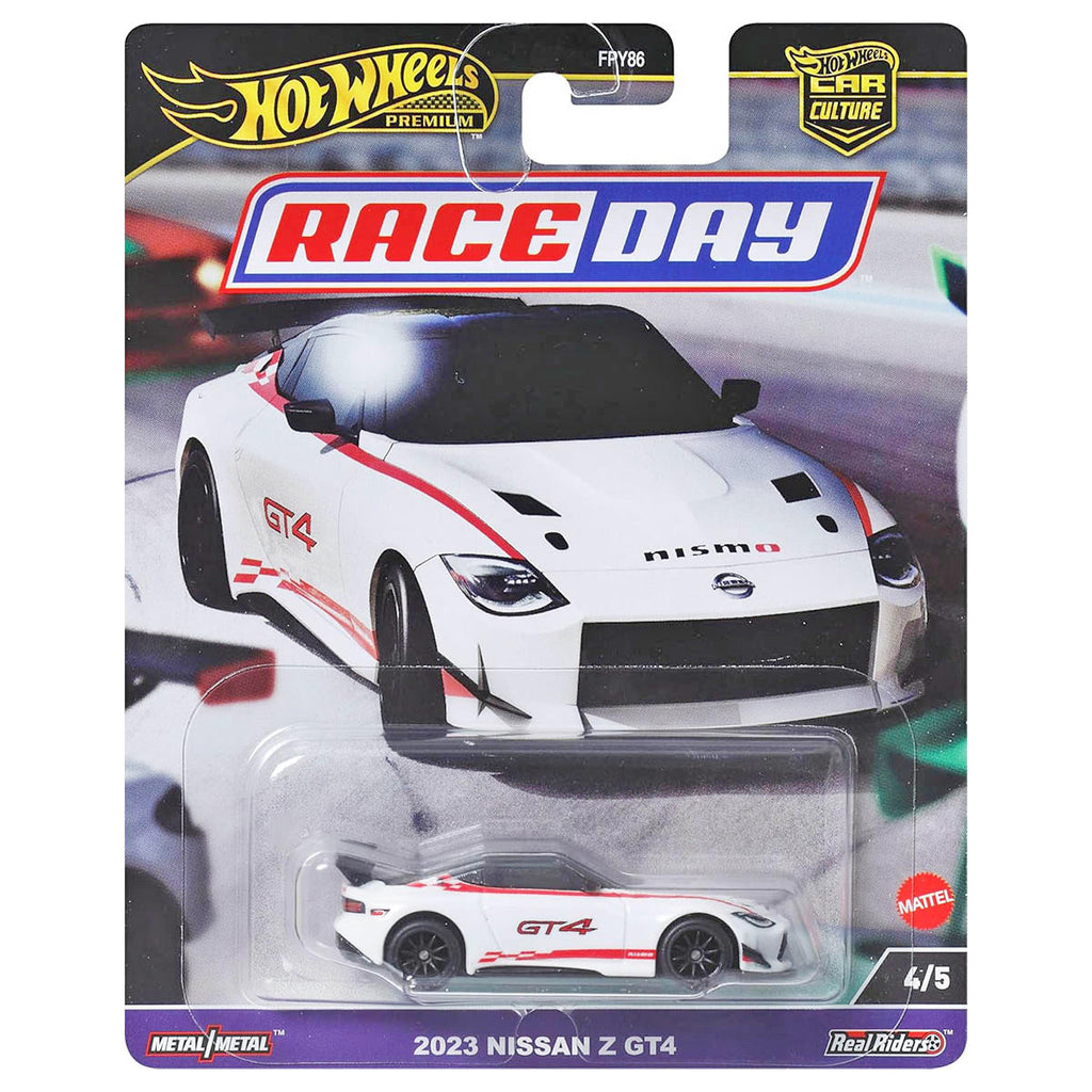 Hot Wheels Car Culture Race Day 2023 Nissan Z GT4 4/5