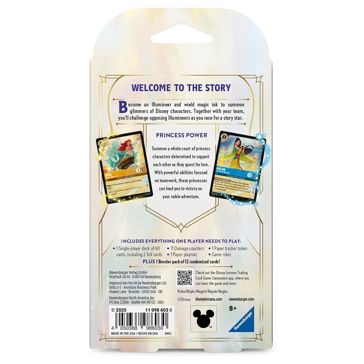 Disney Lorcana: Fabled Trading Card Game Single-Player Deck B