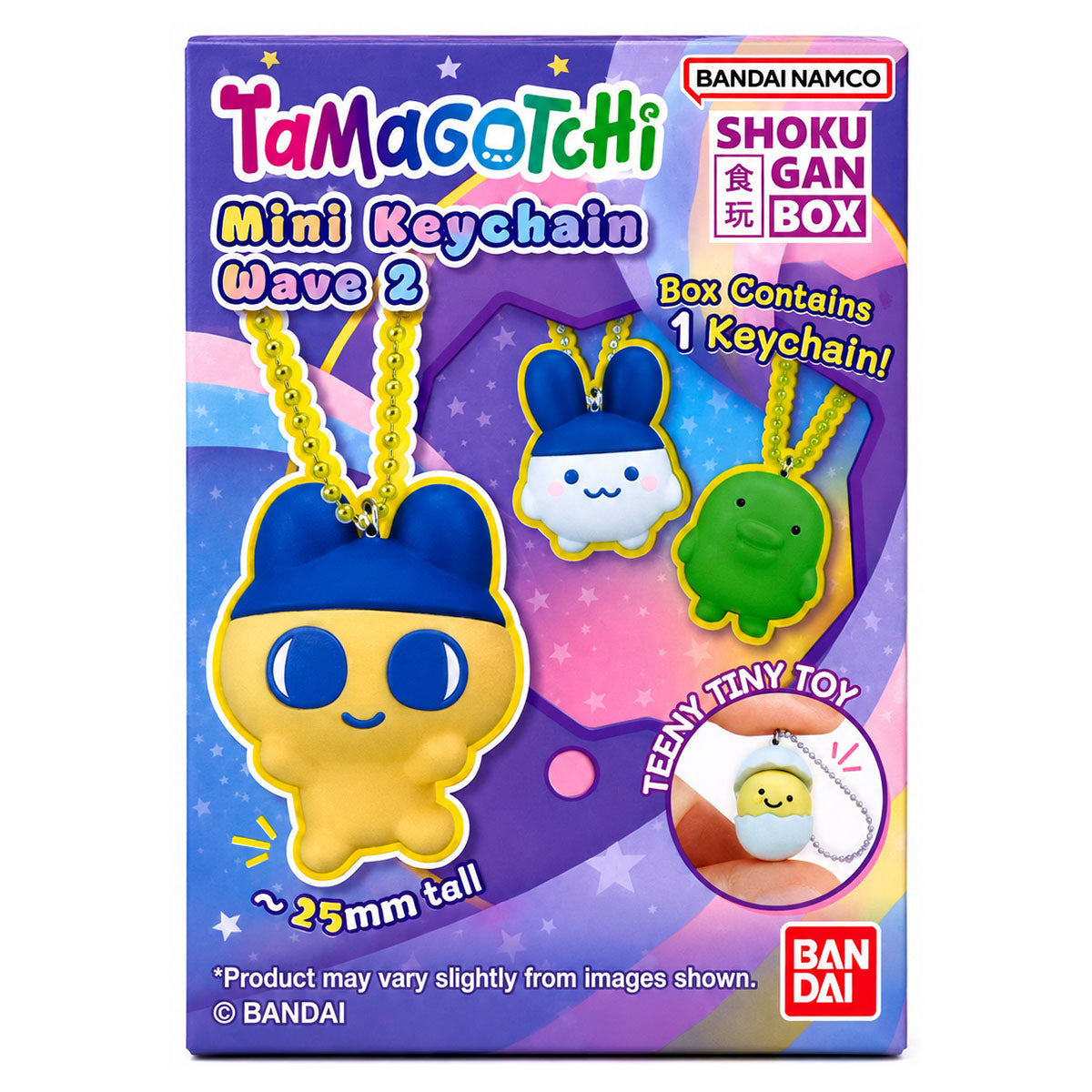 Shokugan Tamagotchi Mini Keychain W2 (styles vary)