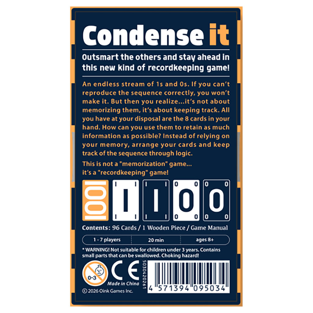 Compress Card Game