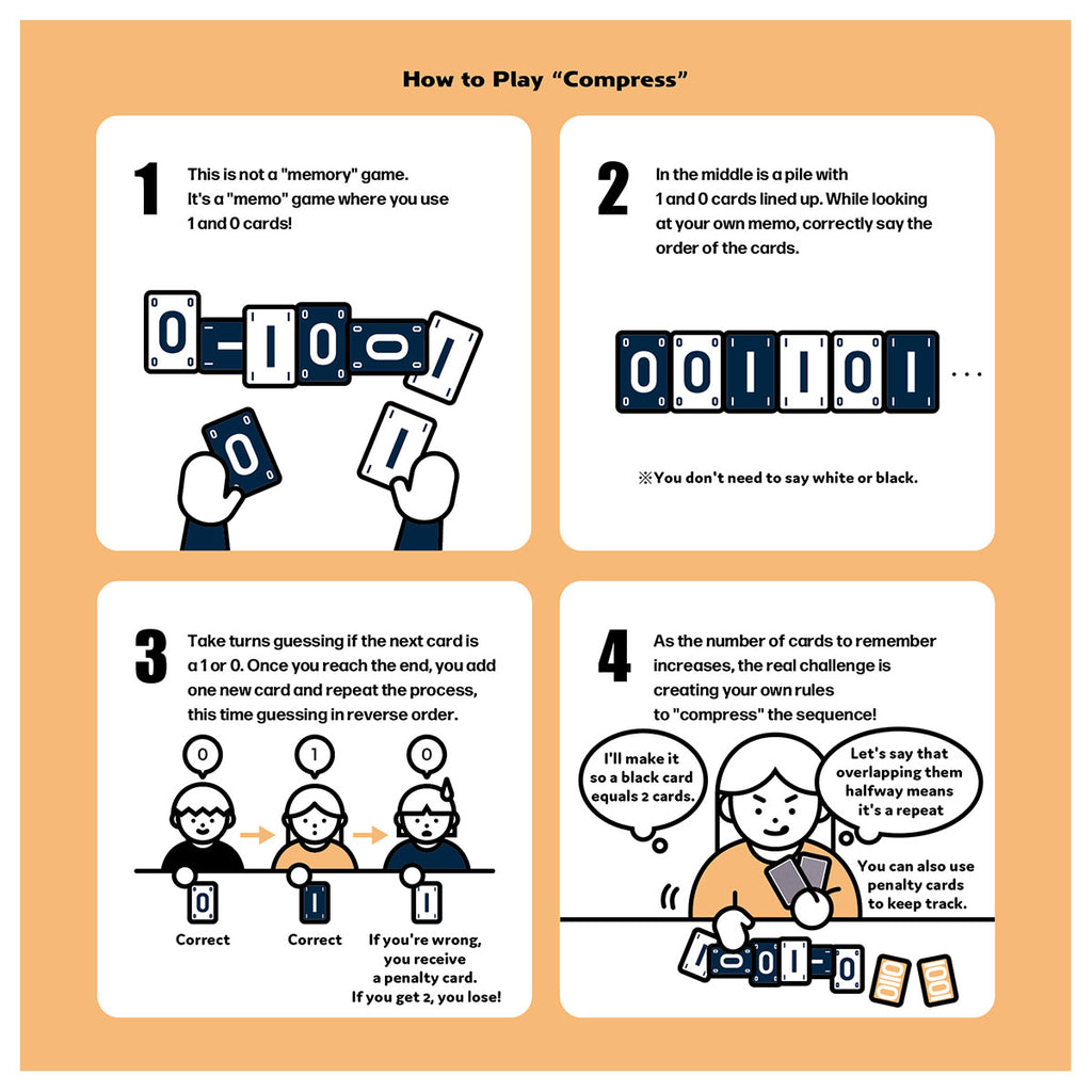 Compress Card Game