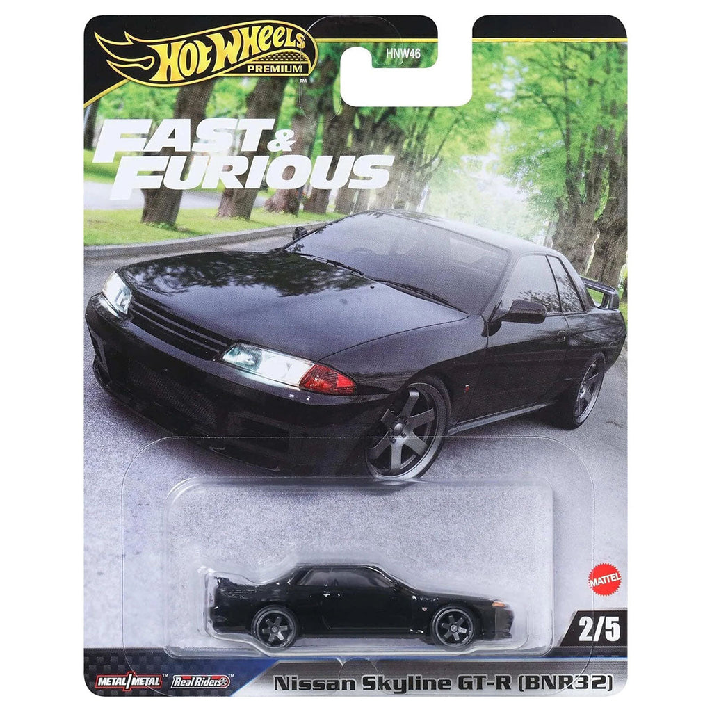 Hot Wheels Premier Fast & Furious: Nissan Skyline GT-R (BNR32) 1:64 Scale Car (2/5)