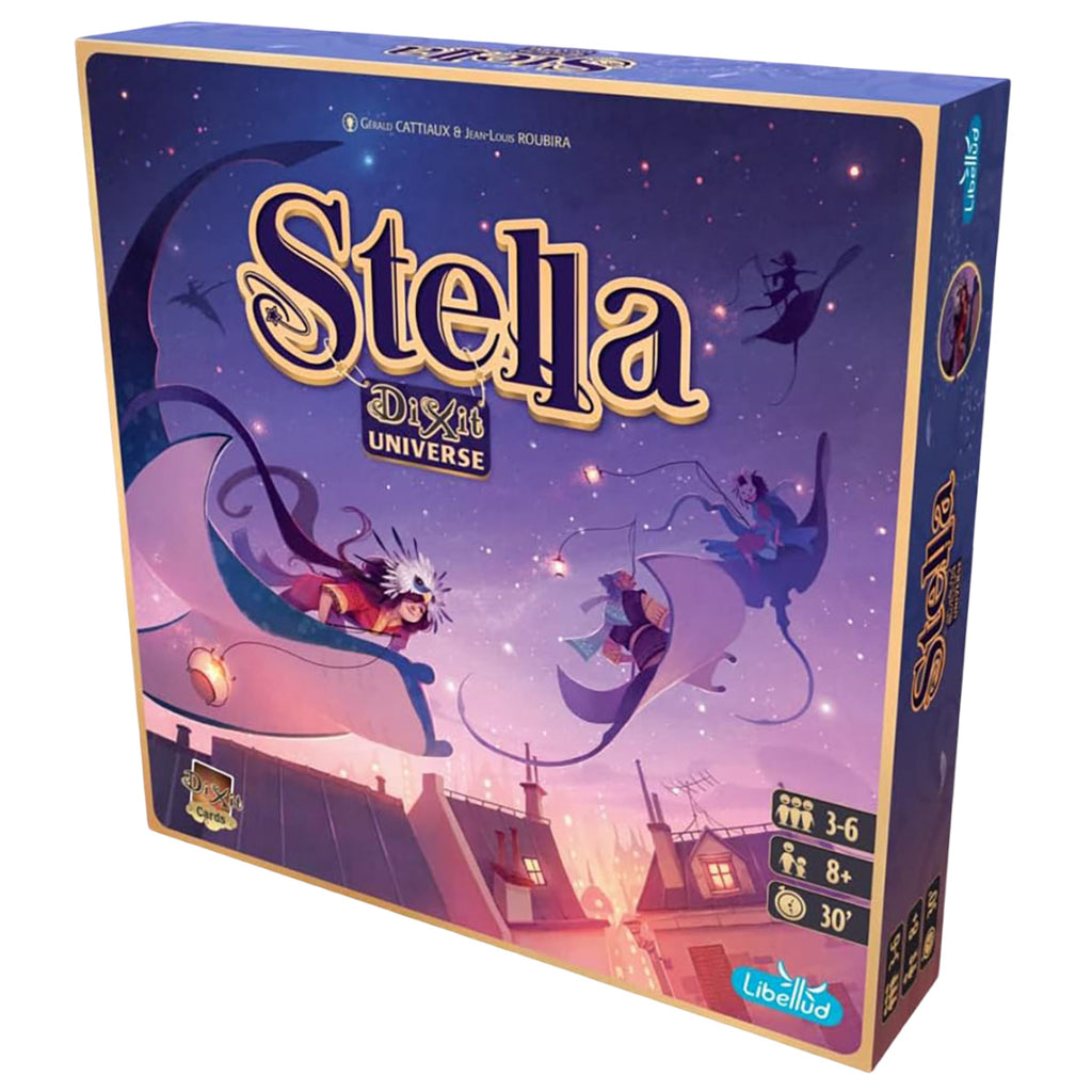 Stella Dixit Universe board game box creative association game UK