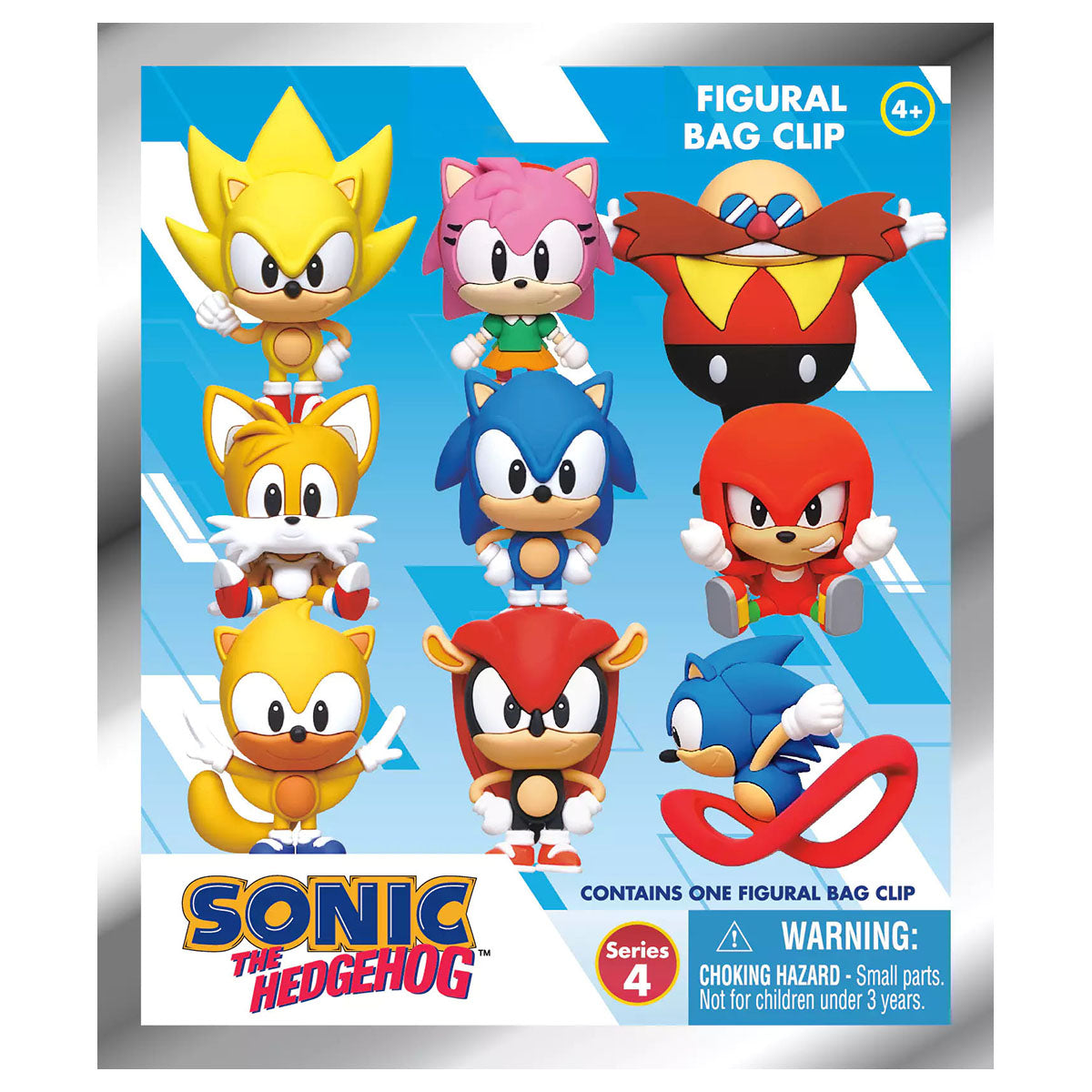 Sonic the Hedgehog Series 4 Figural Bag Clip (styles vary)