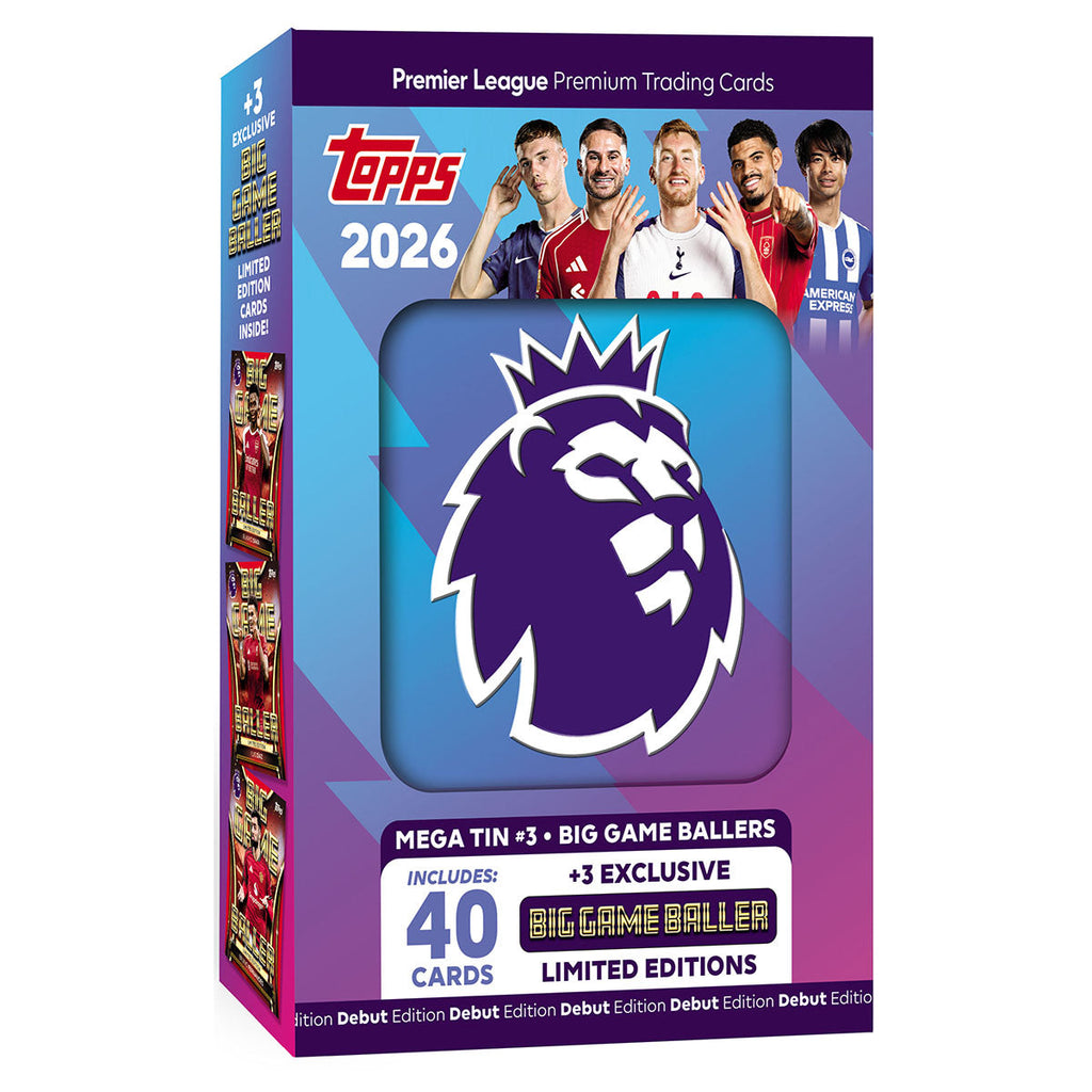 Topps Premier League 2025/26 Premium Trading Cards Mega Tin #3 Big Game Ballers