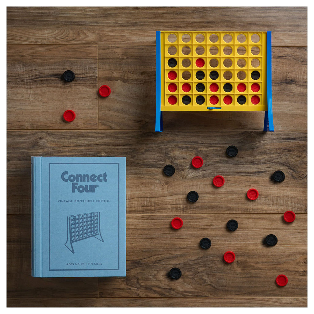 Connect 4 Vintage Bookshelf Edition