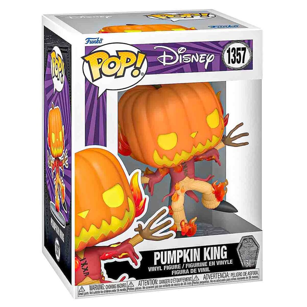 Funko Pop! The Nightmare Before Christmas 30th Anniversary: Pumpkin King Vinyl Figure #1357