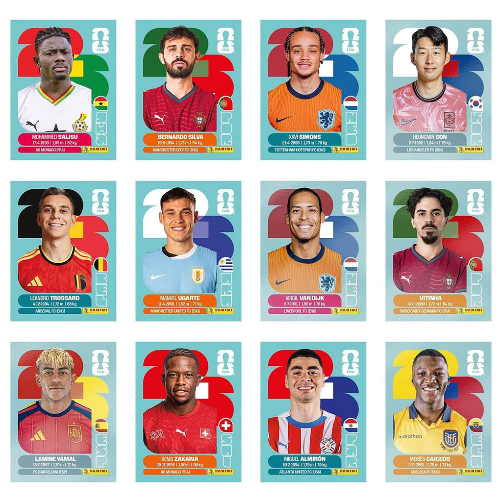 Single Booster Pack FIFA World Cup 2026 Official Sticker Collection 