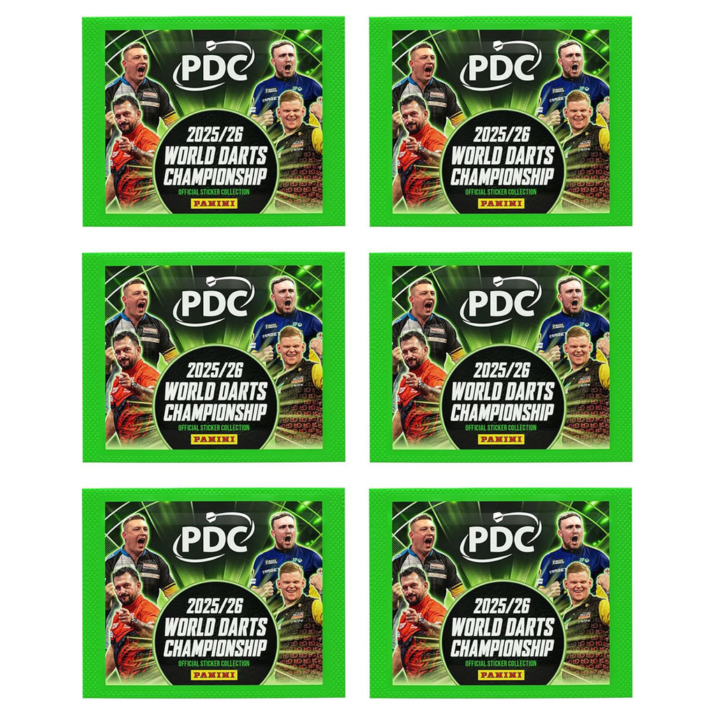 PDC 2026 collectible stickers multipack