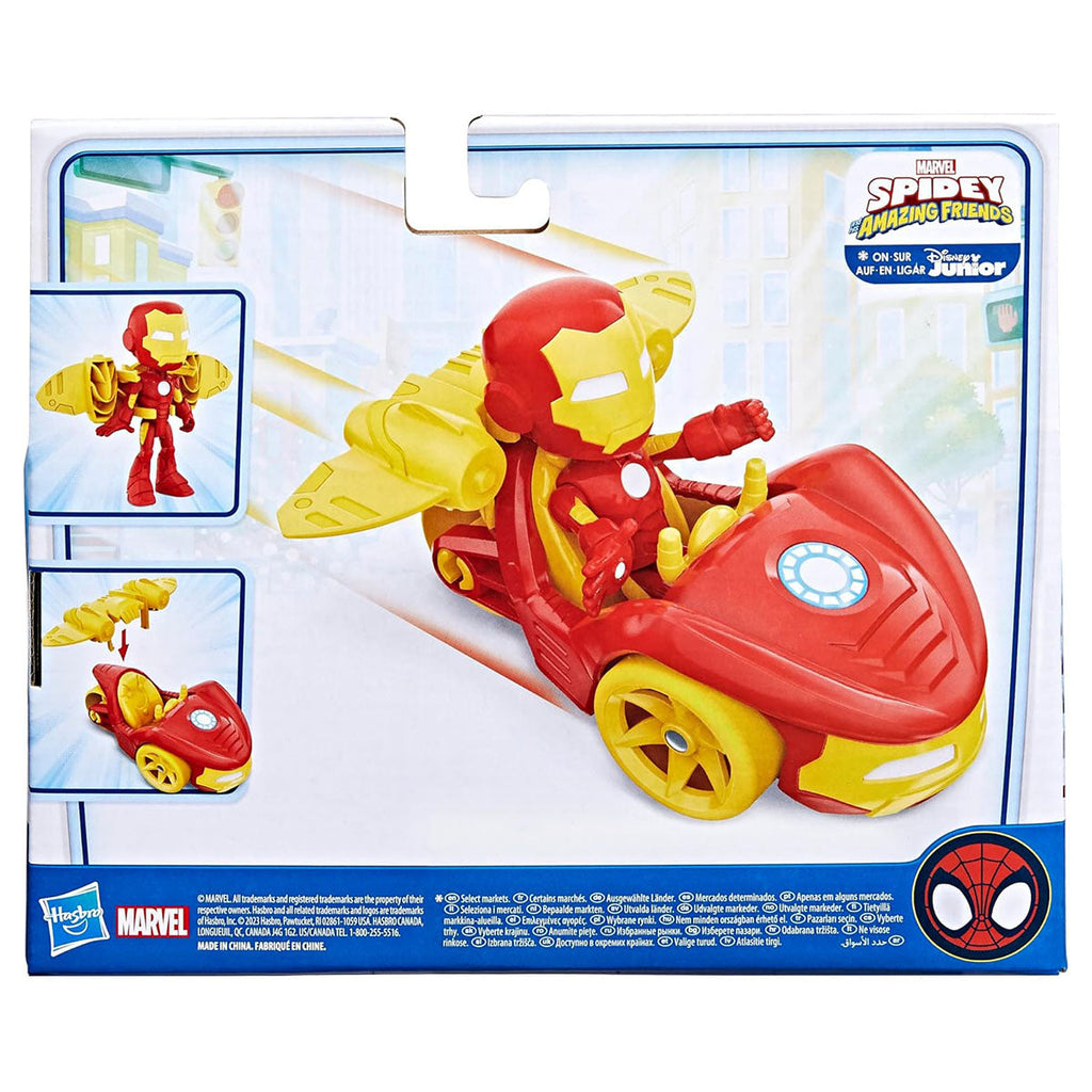 Marvel Spidey and his Amazing Friends: Iron Man Iron Racer Vehicle