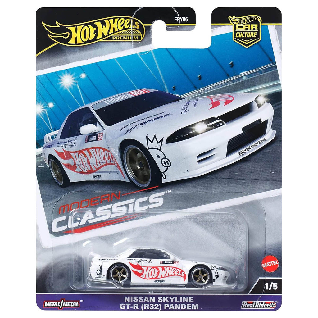 Hot Wheels Car Culture: Nissan Skyline GT-R (R32) Pandem Car (1/5)
