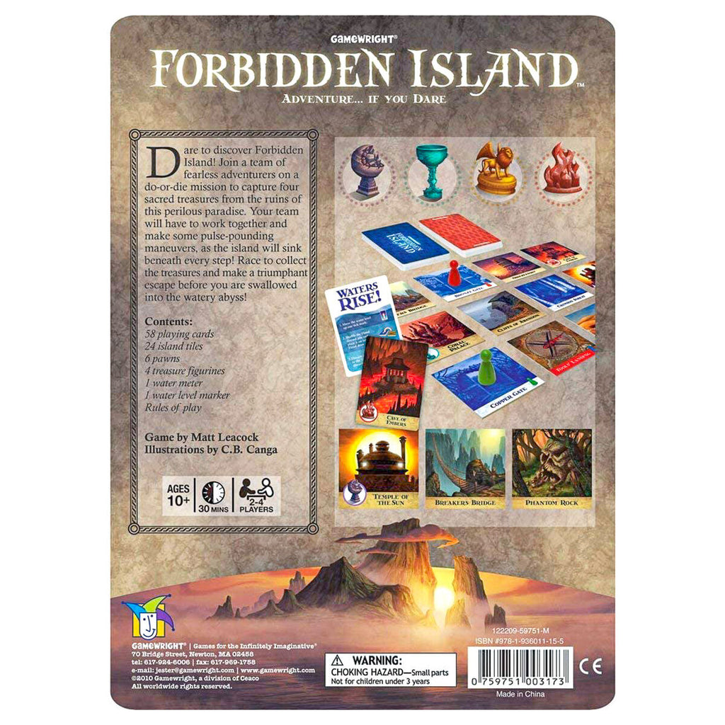 Forbidden Island family strategy game