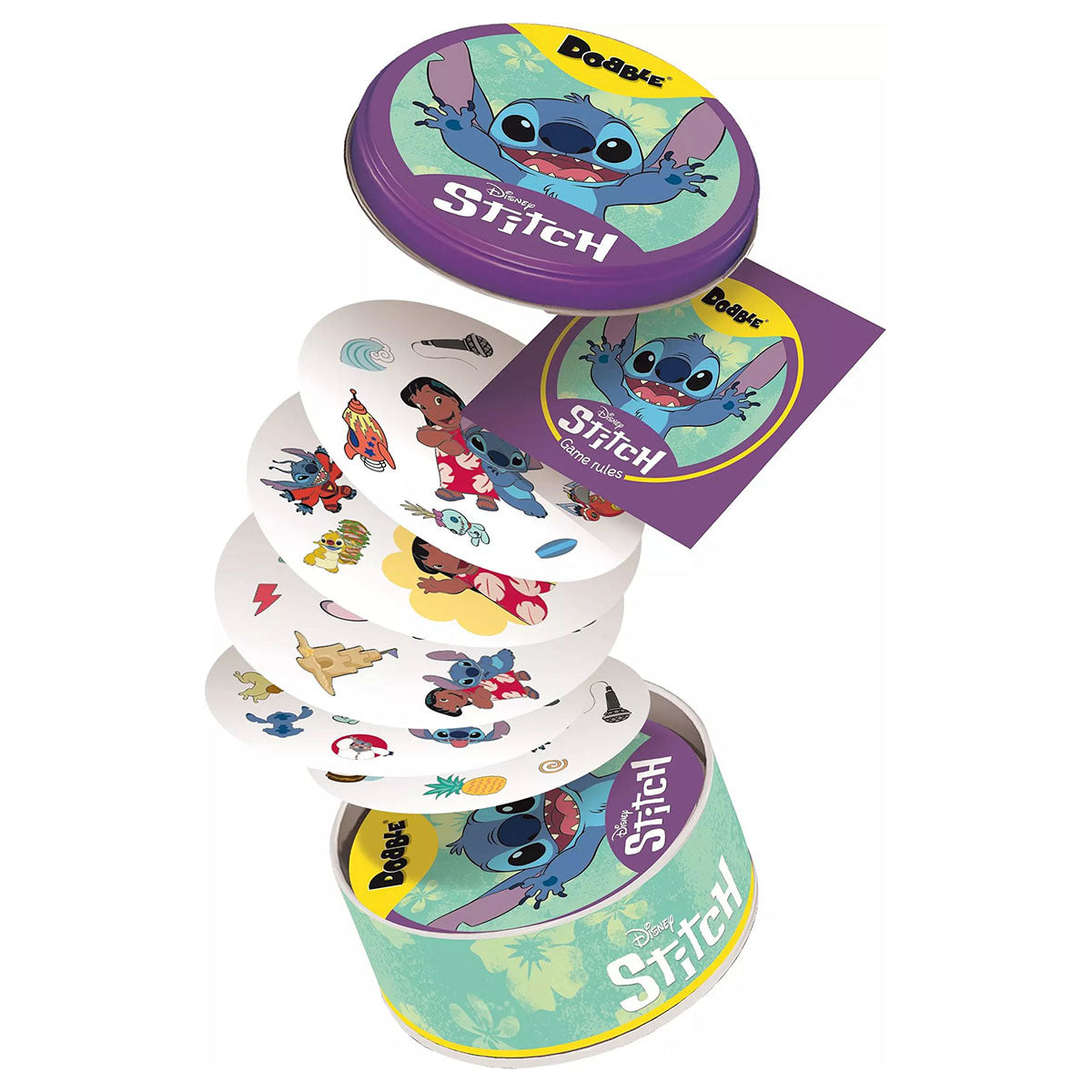 Dobble Stitch family card game 2–8 players