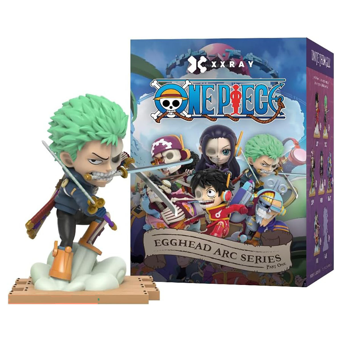 Mighty Jaxx XXRAY One Piece Egghead Arc Series €“ Blind-Box Figure