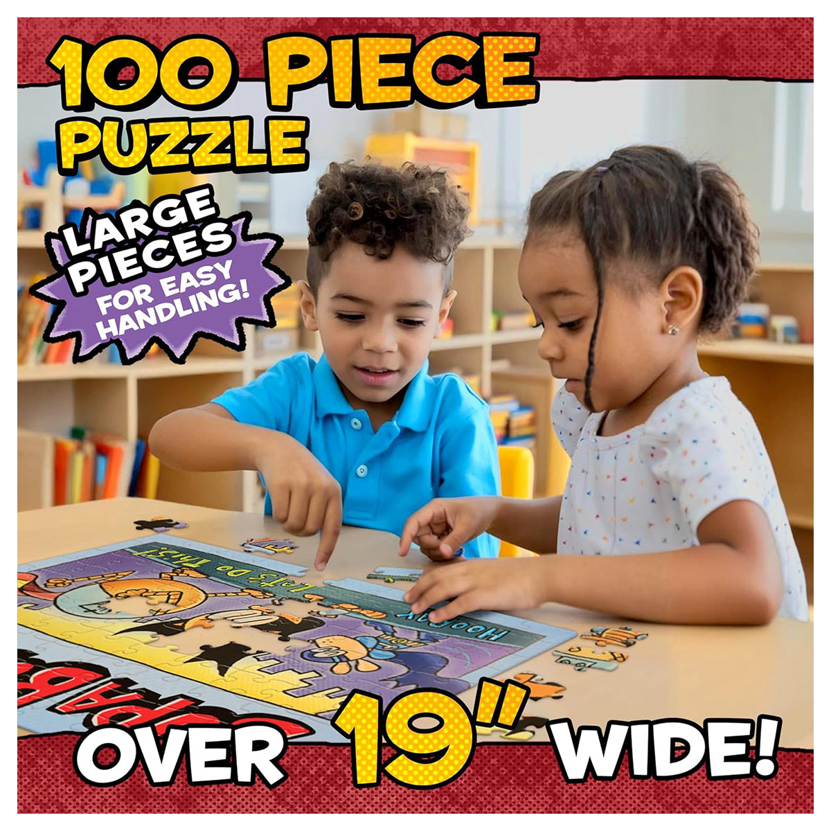 Dogman Supa Buddies Lenticular Puzzle
