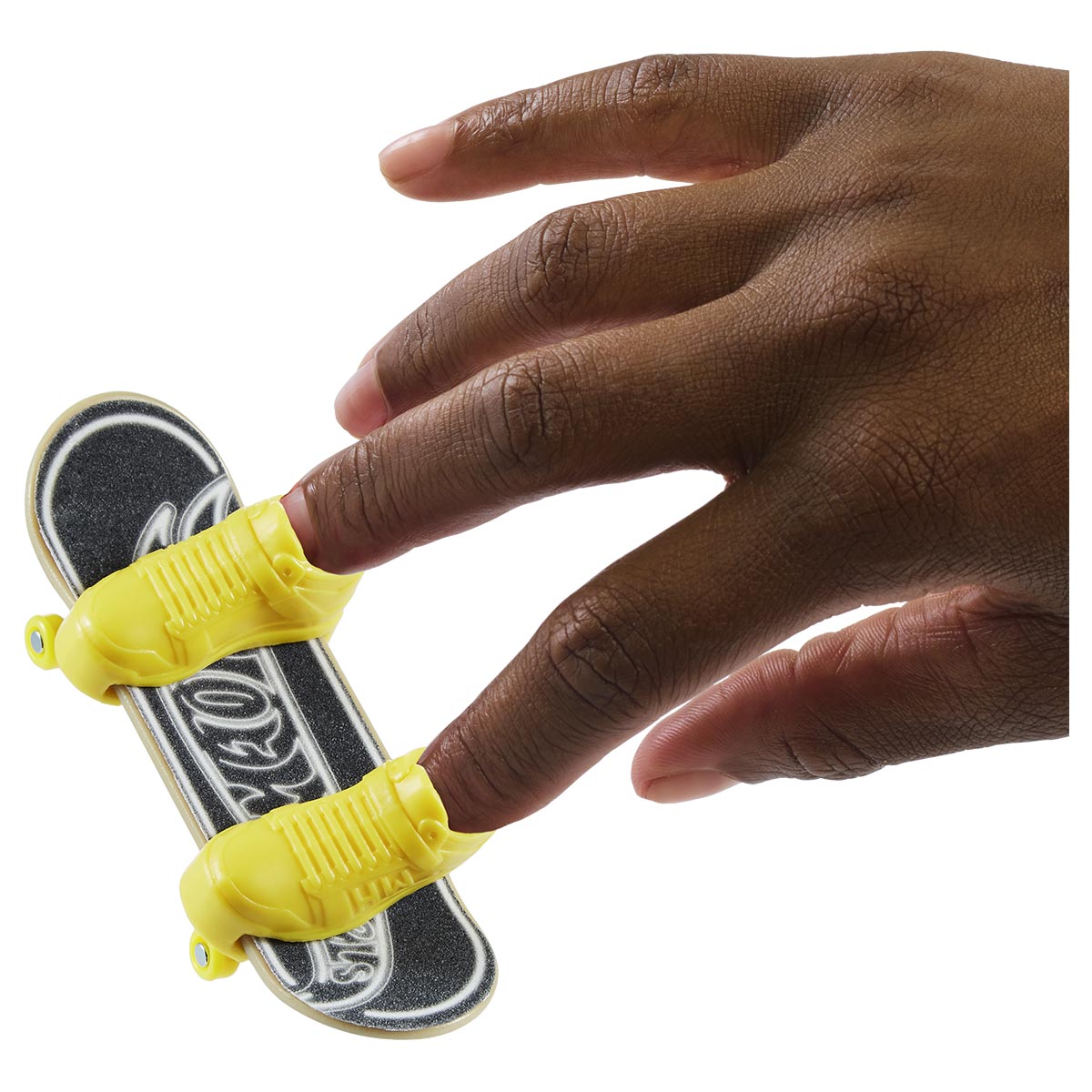 Lined Luminescence Hot Wheels Skate Fingerboard (Gnarly Neon 3/3)