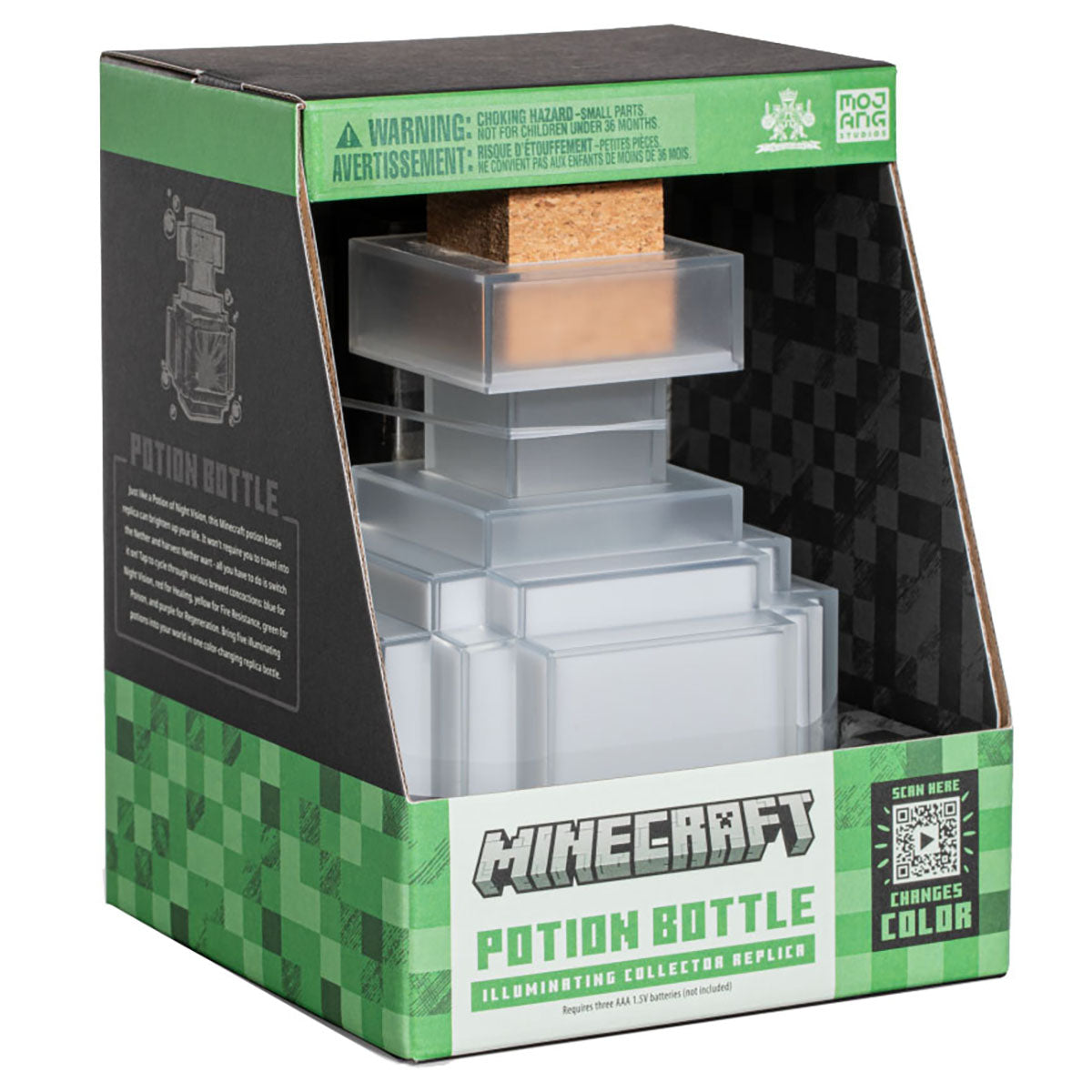 Minecraft Potion Bottle Illuminating Collector Replica Lamp
