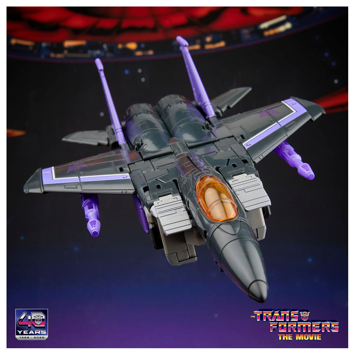 Transformers Studio Series: The Transformers: The Movie: Skywarp Voyager Class Figure