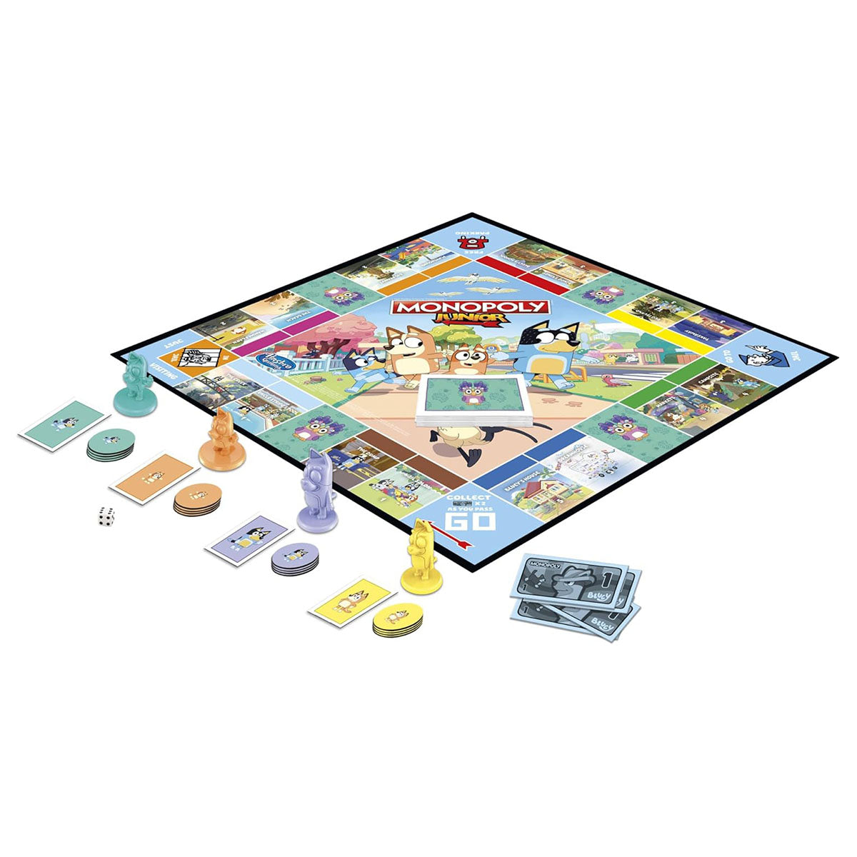 Monopoly Junior Bluey Board Game