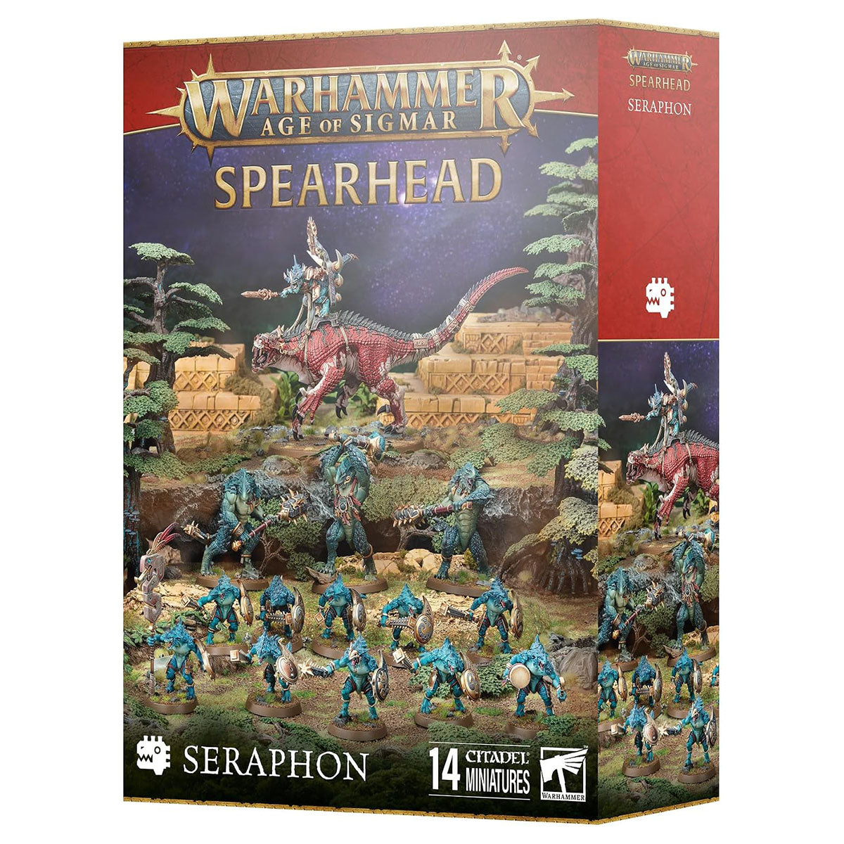 Warhammer Age of Sigmar: Spearhead: Seraphon Miniatures Set