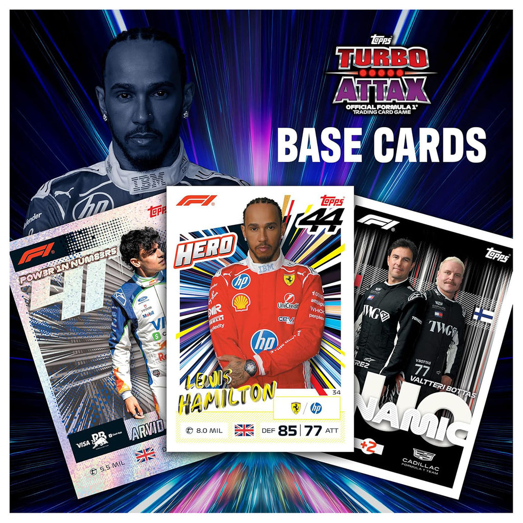 Topps Turbo Attax Formula 1 2026 Trading Card Game Mega Tin (styles vary)
