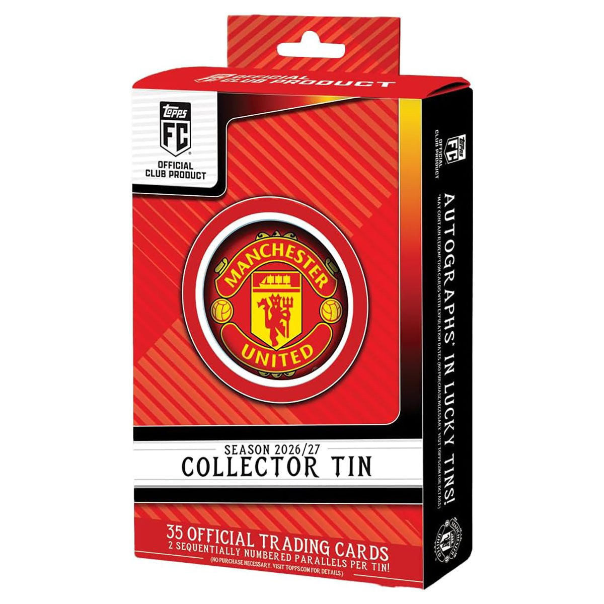 Topps FC Manchester United Season 2026/27 Trading Cards Collector Tin