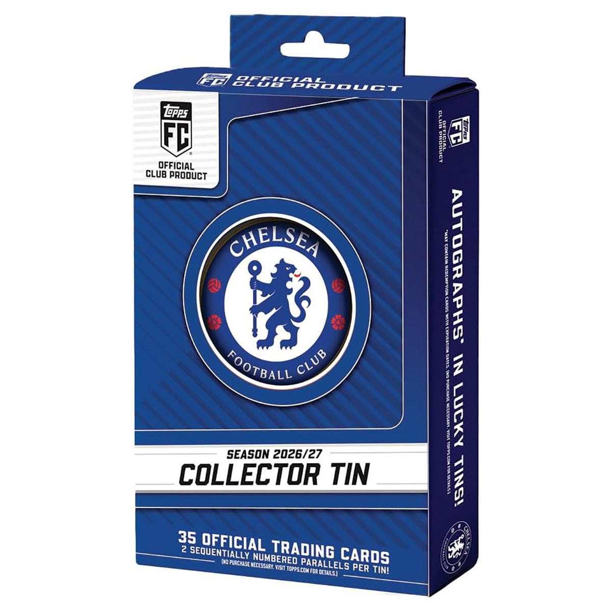 Topps FC Chelsea Season 2026/27 Trading Cards Collector Tin