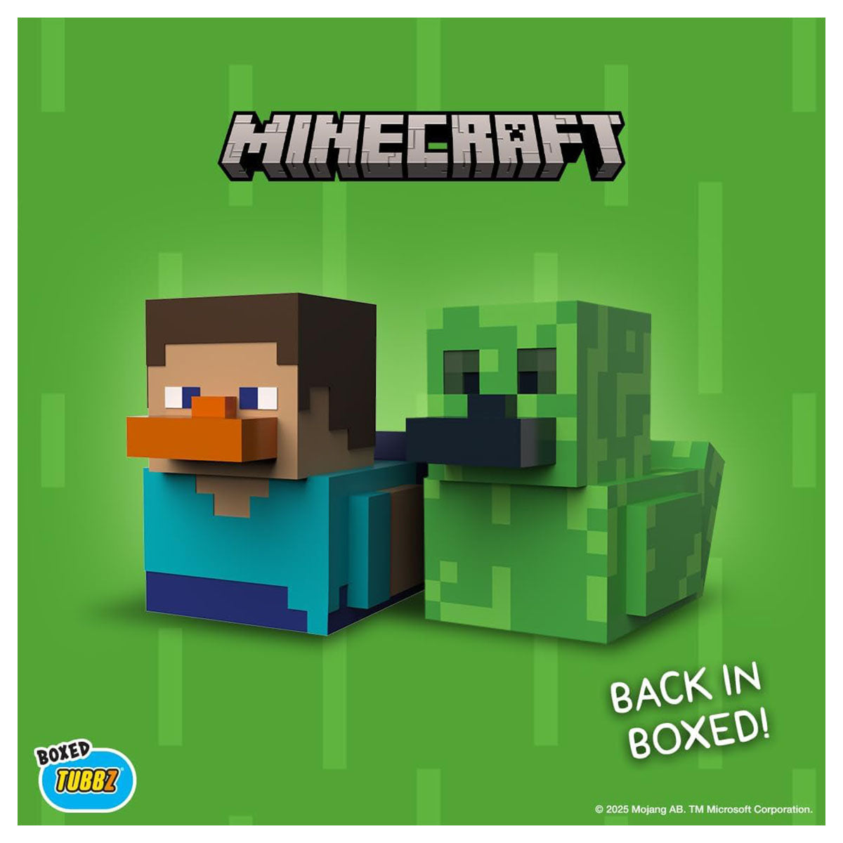TUBBZ Boxed Minecraft: Steve Figure