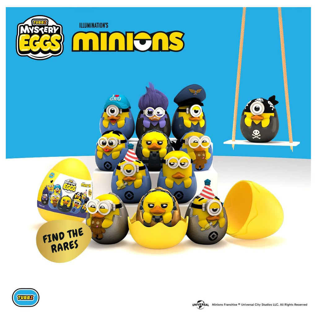 TUBBZ Minions: Mystery Eggs Figure (styles vary)