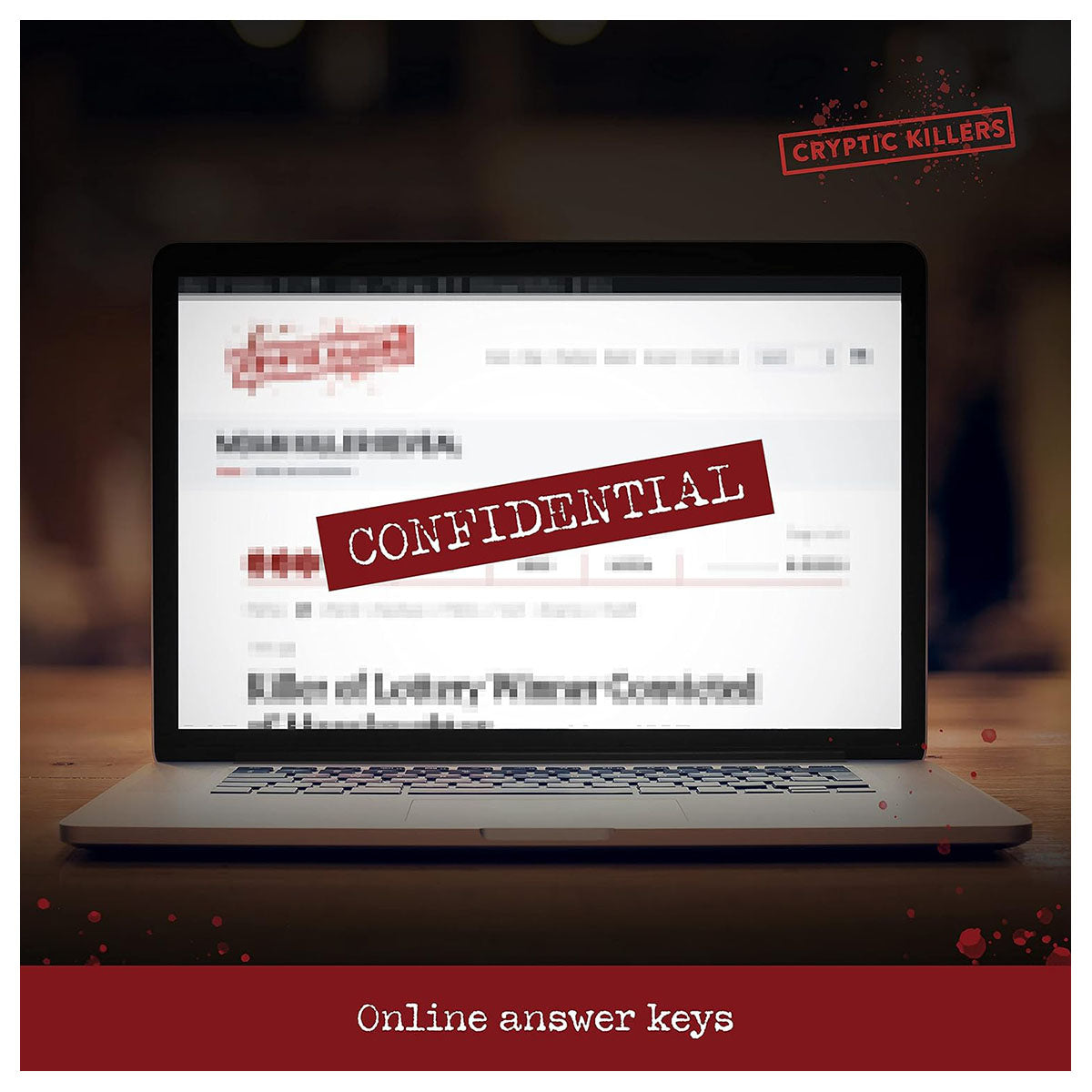 Cryptic Killers: Murder in Market Hill Case File Game